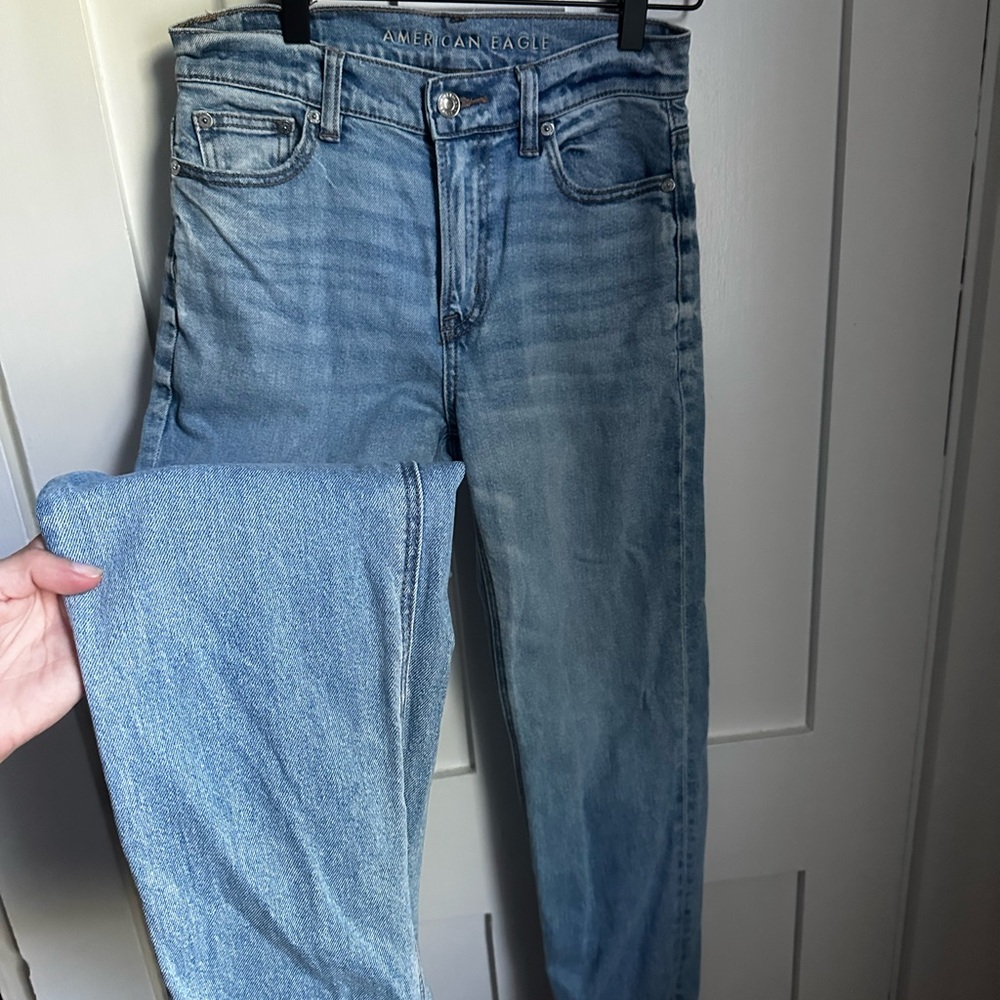 American Eagle Outfitters super high-rise straight